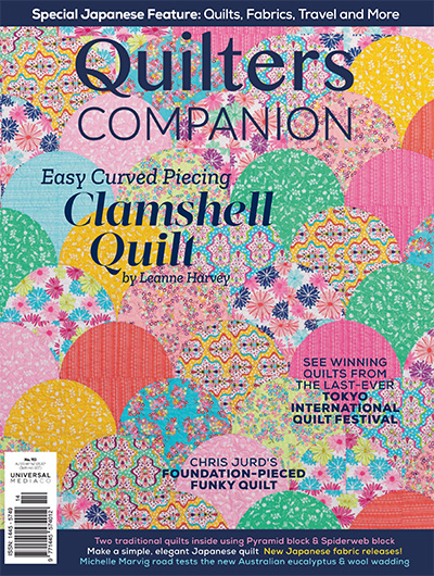 澳洲《Quilters Companion》绗缝杂志PDF电子版【2022年合集6期】
