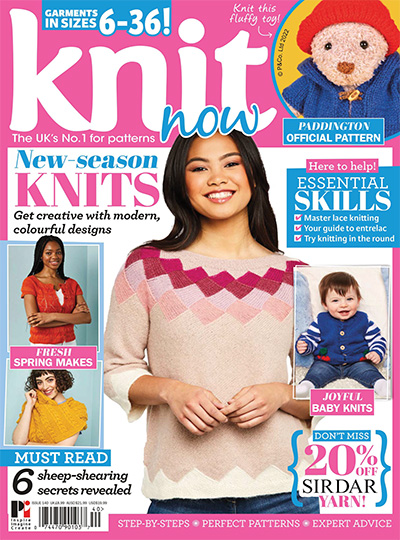 英国《Knit Now》针织杂志PDF电子版【2022年合集13期】