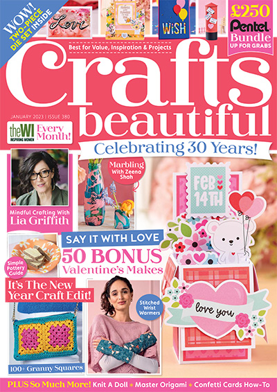 英国《Crafts Beautiful》手工艺杂志PDF电子版【2023年合集4期】