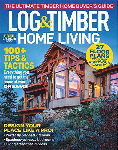 美国《Log＆Timber Home Living》木屋别墅杂志PDF电子版【2023年合集8+3期】
