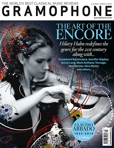 英国《Gramophone》古典音乐杂志PDF电子版【2014年合集13期】