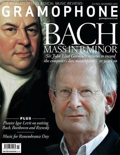 英国《Gramophone》古典音乐杂志PDF电子版【2015年合集13期】