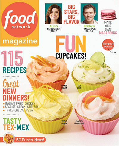 美国《Food Network》美食杂志PDF电子版【2014年合集10期】