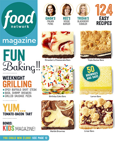 美国《Food Network》美食杂志PDF电子版【2015年合集10期】