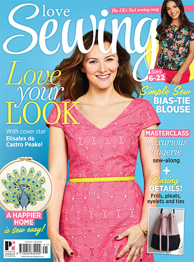 英国《Love Sewing》时尚缝纫杂志PDF电子版【2017年合集13期】