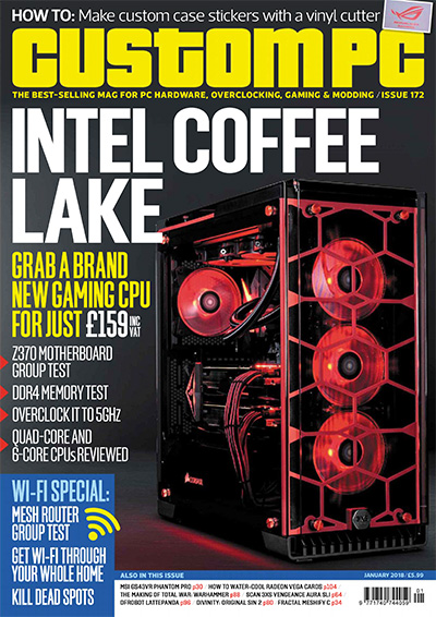 英国《Custom PC》电脑硬件杂志PDF电子版【2018年合集12期】