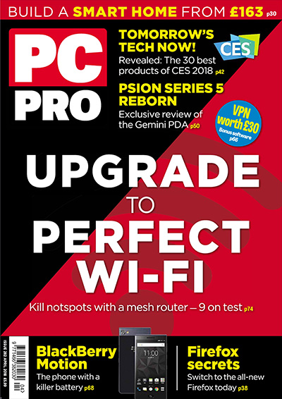 英国《PC Pro》电脑IT杂志PDF电子版【2018年合集12期】