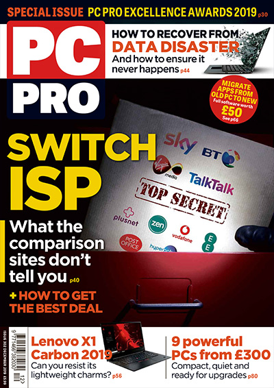 英国《PC Pro》电脑IT杂志PDF电子版【2019年合集12期】