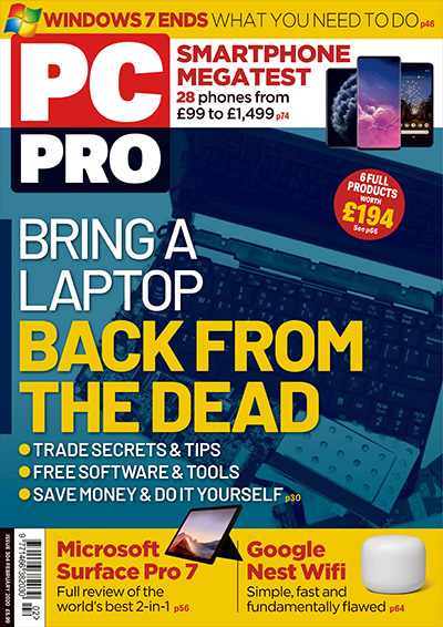 英国《PC Pro》电脑IT杂志PDF电子版【2020年合集12期】