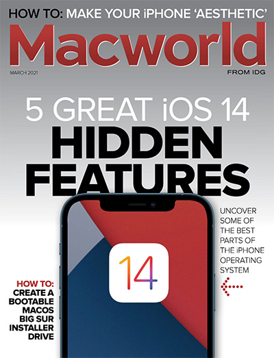 美国《Macworld》苹果世界杂志PDF电子版【2021年合集12期】