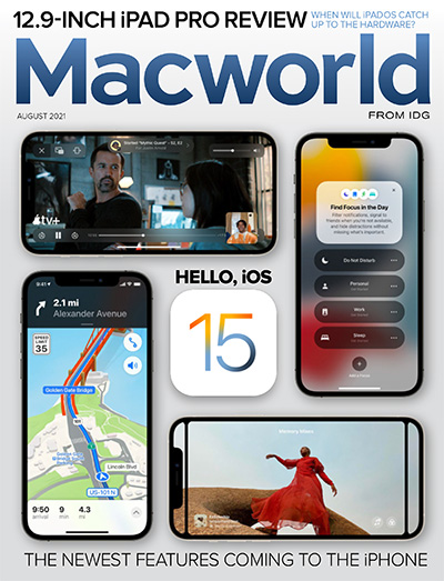美国《Macworld》苹果世界杂志PDF电子版【2021年合集12期】