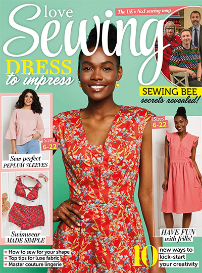 英国《Love Sewing》时尚缝纫杂志PDF电子版【2021年合集13期】