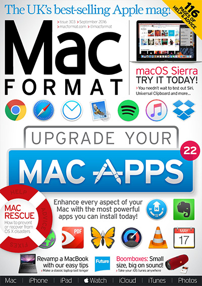 英国《MacFormat》苹果科技杂志PDF电子版【2016年合集8期】