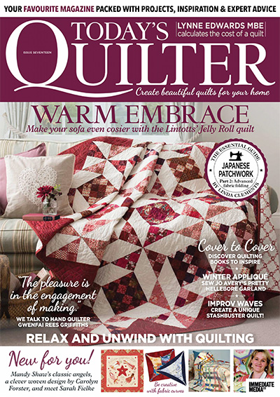 英国《Todays Quilter》传统绗缝杂志PDF电子版【2016年合集6期】