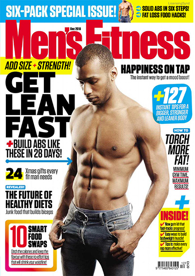 英国《Mens Fitness》男士健身杂志PDF电子版【2018年合集12期】