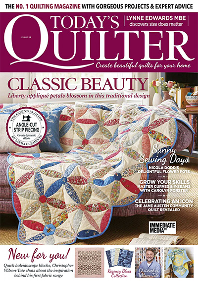 英国《Todays Quilter》传统绗缝杂志PDF电子版【2018年合集12期】