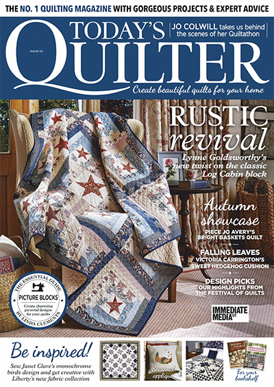 英国《Todays Quilter》传统绗缝杂志PDF电子版【2019年合集12期】