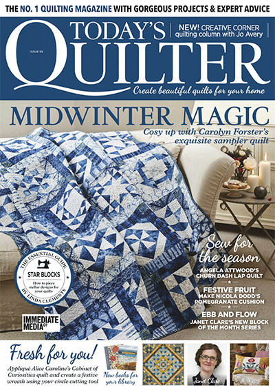 英国《Todays Quilter》传统绗缝杂志PDF电子版【2019年合集12期】
