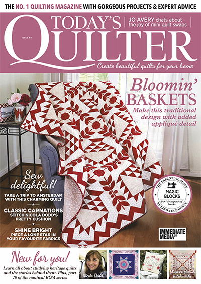 英国《Todays Quilter》传统绗缝杂志PDF电子版【2020年合集12期】