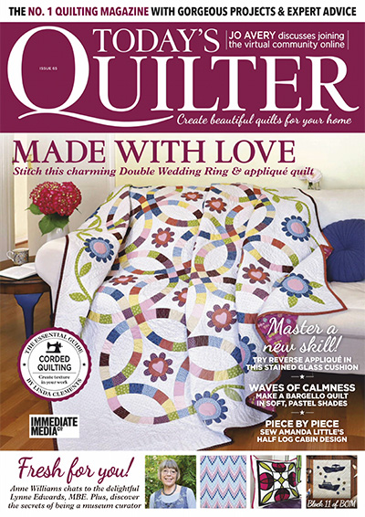 英国《Todays Quilter》传统绗缝杂志PDF电子版【2020年合集12期】