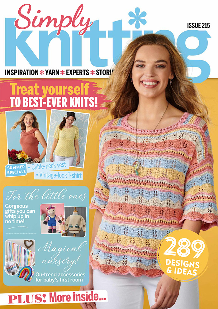 英国《Simply Knitting》针织编织杂志PDF电子版【2021年No.215号刊免费下载阅读】