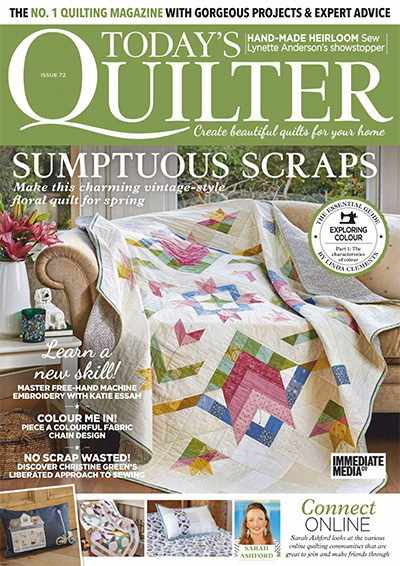 英国《Todays Quilter》传统绗缝杂志PDF电子版【2021年合集13期】