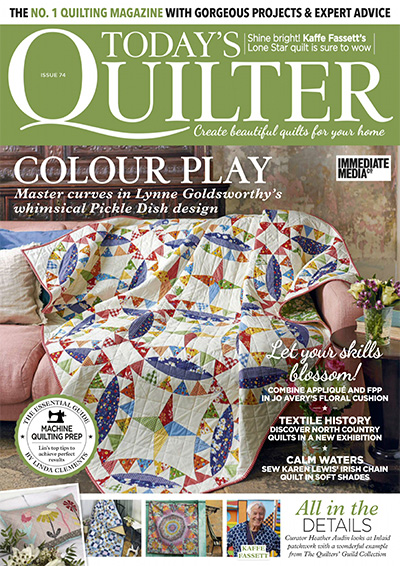 英国《Todays Quilter》传统绗缝杂志PDF电子版【2021年合集13期】