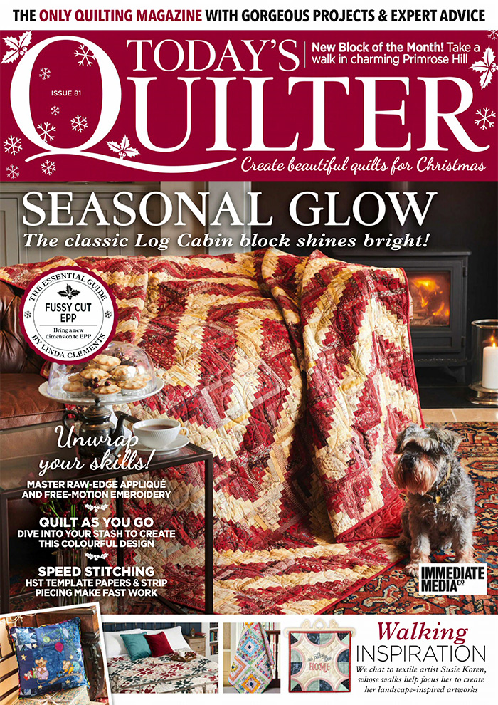 英国《Todays Quilter》传统绗缝杂志PDF电子版【2021年No.81号刊免费下载阅读】
