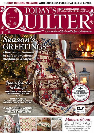 英国《Todays Quilter》传统绗缝杂志PDF电子版【2022年合集13期】