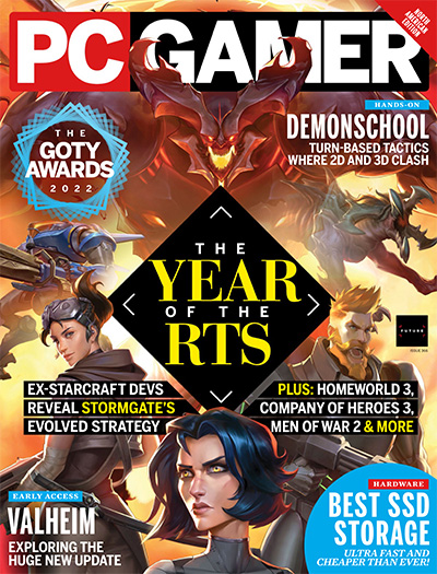 美国《PC Gamer》游戏玩家杂志PDF电子版【2023年合集12期】