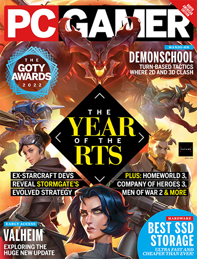 美国《PC Gamer》游戏玩家杂志PDF电子版【2023年合集12期】