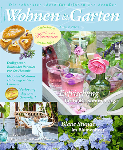 德国《Wohnen & Garten》生活与花园杂志PDF电子版【2020年合集10期】