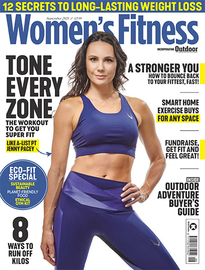 英国《Womens Fitness》女士健身杂志PDF电子版【2021年合集12期】