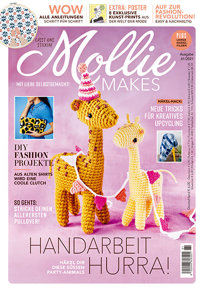德国《Mollie Makes》手工DIY杂志PDF电子版【2021年合集9期】