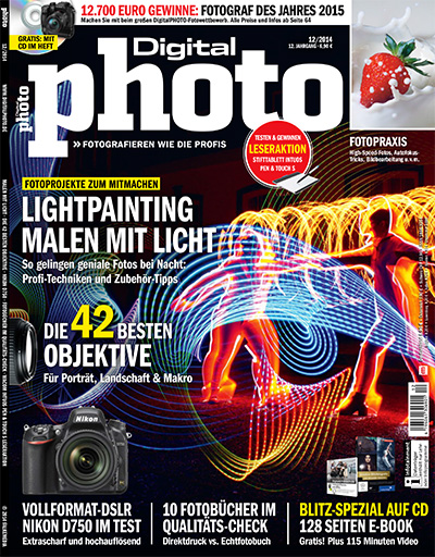 德国《Digital Photo》数码相机杂志PDF电子版【2014年合集12期】
