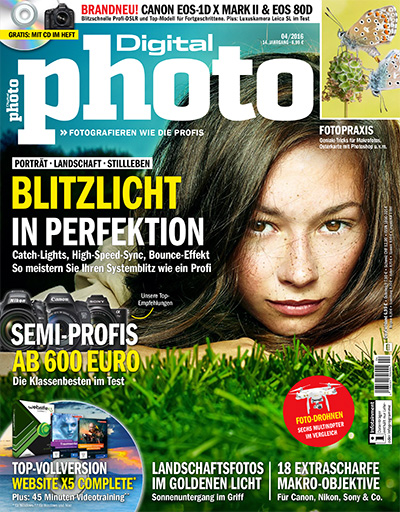 德国《Digital Photo》数码相机杂志PDF电子版【2016年合集12期】