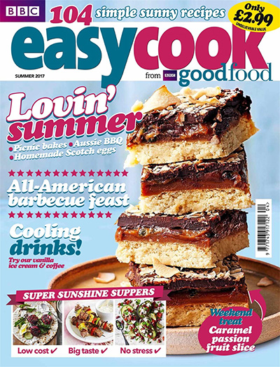 英国《BBC Easy Cook》实用美食杂志PDF电子版【2017年合集10期】