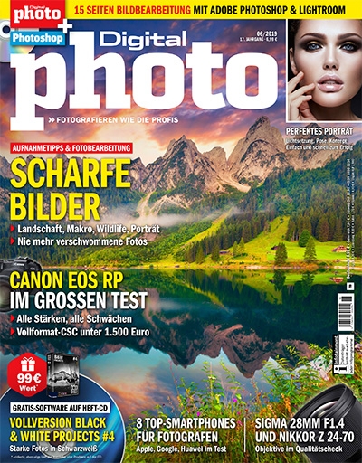 德国《Digital Photo》数码相机杂志PDF电子版【2019年合集12期】