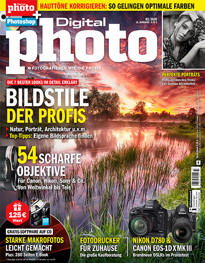 德国《Digital Photo》数码相机杂志PDF电子版【2020年合集12期】