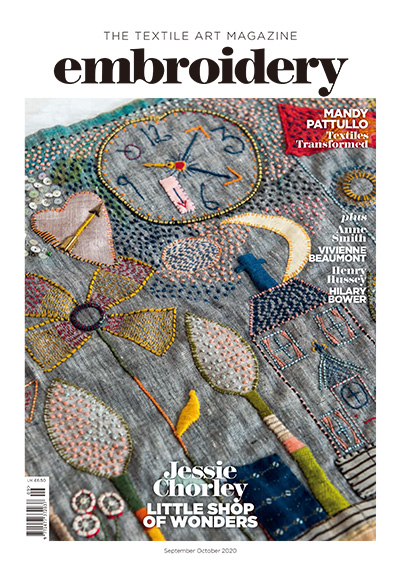 英国《Embroidery》刺绣杂志PDF电子版【2020年合集6期】