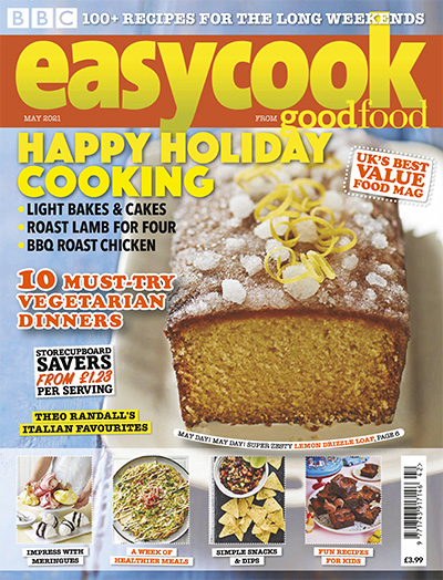 英国《BBC Easy Cook》实用美食杂志PDF电子版【2021年合集10期】