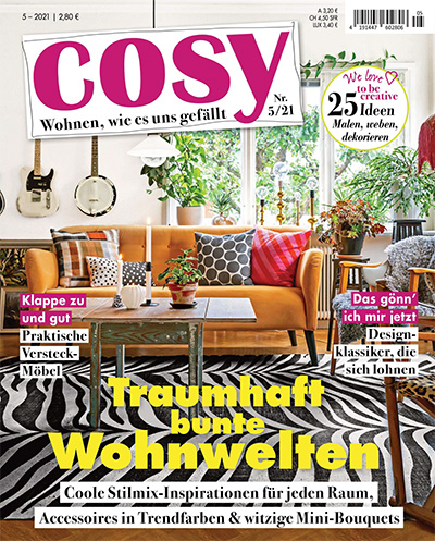 德国《Cosy》清新家居杂志PDF电子版【2021年合集6期】