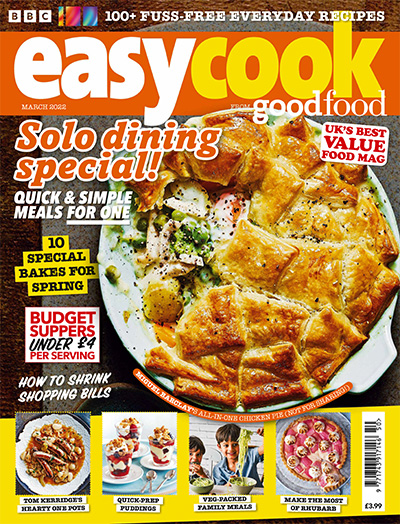 英国《BBC Easy Cook》实用美食杂志PDF电子版【2022年合集10期】