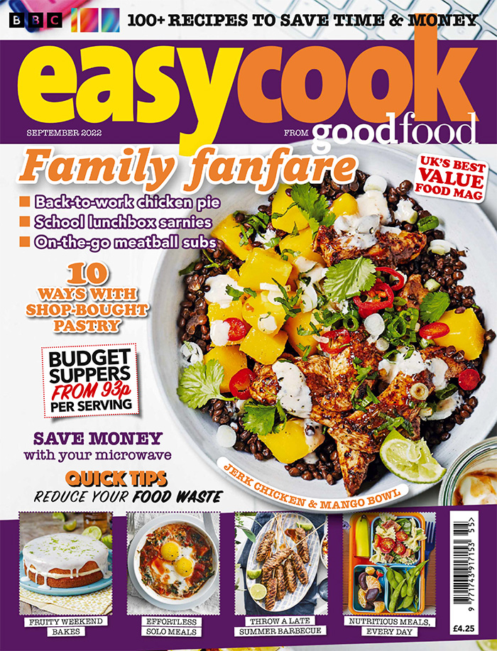 英国《BBC Easy Cook》实用美食杂志PDF电子版【2022年09月刊免费下载阅读】