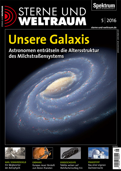 德国《Sterne und Weltraum》太空科学杂志PDF电子版【2016年合集12期】