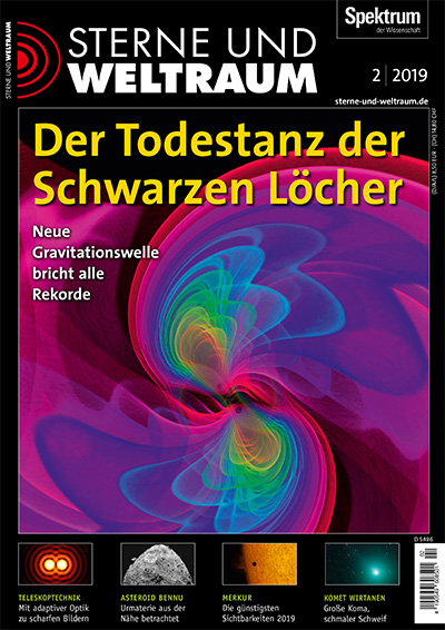 德国《Sterne und Weltraum》太空科学杂志PDF电子版【2019年合集12期】