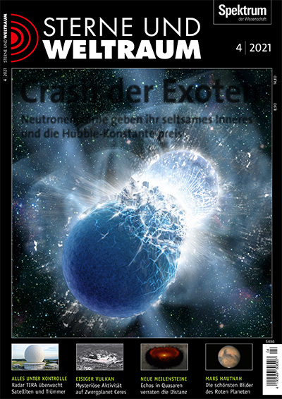 德国《Sterne und Weltraum》太空科学杂志PDF电子版【2021年合集12期】