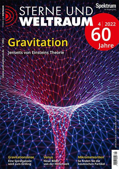 德国《Sterne und Weltraum》太空科学杂志PDF电子版【2022年合集12期】