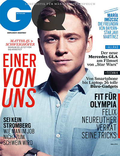 德国《GQ》男士时尚杂志PDF电子版【2014年合集12期】
