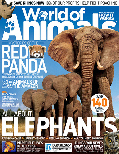 英国《World of Animals》动物世界杂志PDF电子版【2014年合集12期】